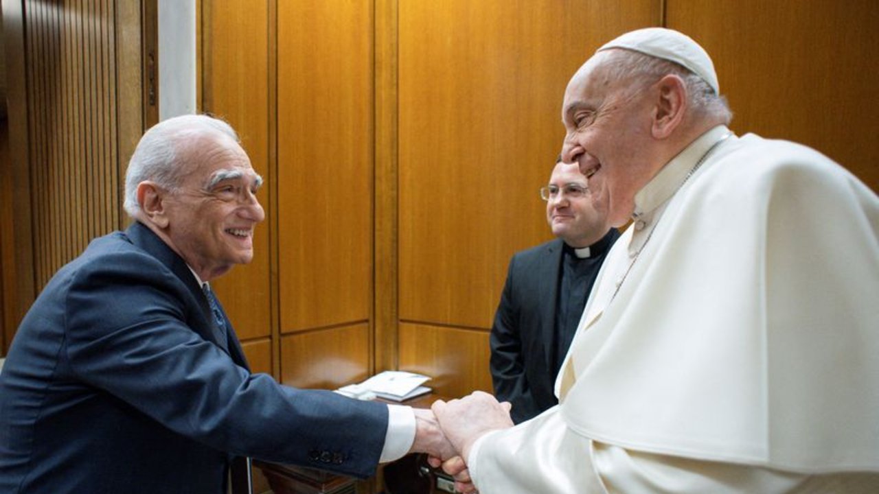 Un documental de Scorsese revela una entrevista inédita con el papa Francisco