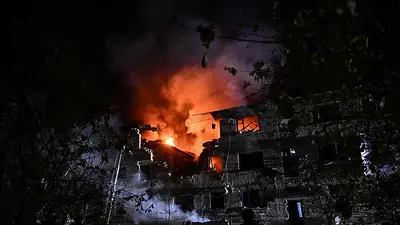 Un ataque ruso con drones deja 29 heridos en la ciudad ucraniana de Zaporiyia Un ataque ruso con drones deja 29 heridos en la ciudad ucraniana de Zaporiyia