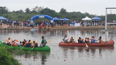A pura adrenalina: Formosa llevará a cabo una novedosa competencia de kayaks