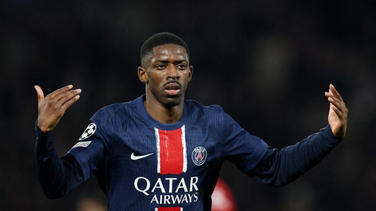 Lesionado Dembélé será baja en PSG ante Estrasburgo, espera volver ante Arsenal