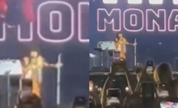 La Mona Jiménez se sinceró en pleno recital: "Estoy sufriendo" | Música