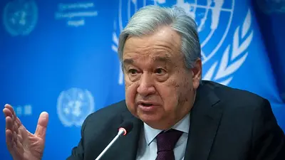 El jefe de la ONU condenó el bombardeo de Israel cerca del palacio presidencial en Siria El jefe de la ONU condenó el bombardeo de Israel cerca del palacio presidencial en Siria