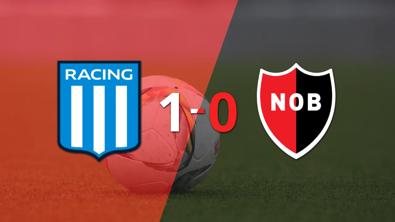 Racing Club aprovechó un gol en contra y se llevó la victoria ante Newell`s