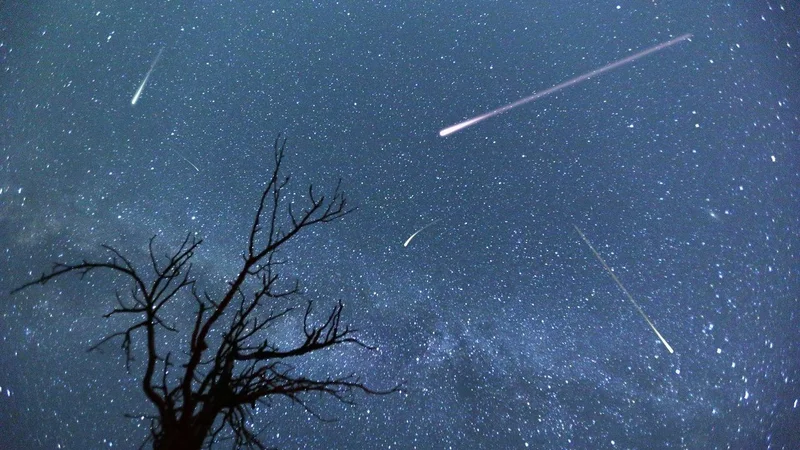Lluvia de estrellas.