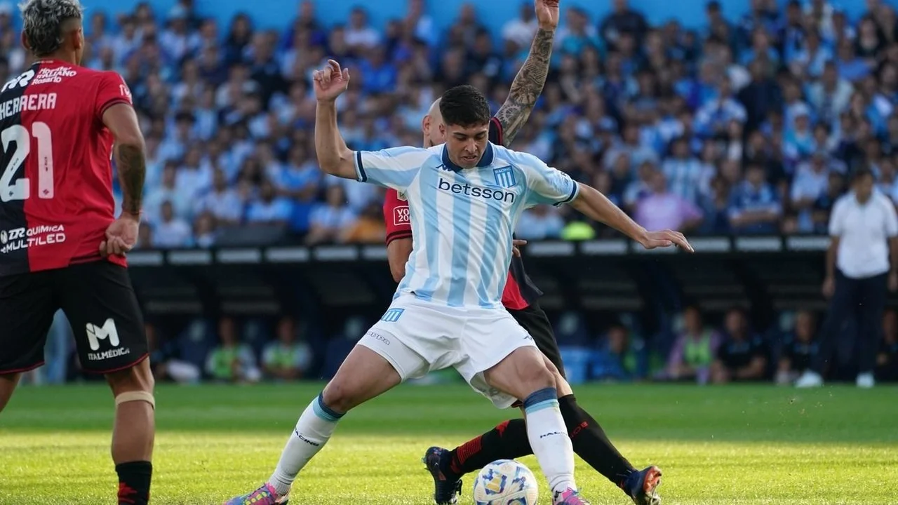Torneo Apertura 2025, Tabla de posiciones, Racing, Newell's.