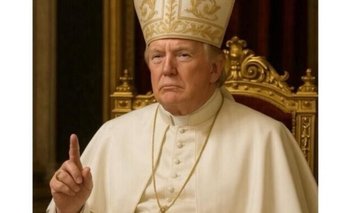 Trump y una nueva polémica: publicó una foto como si fuera el Papa | Donald trump