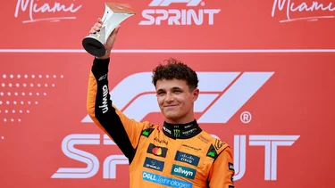 Desastre en la Fórmula 1: Lando Norris se quedó con la victoria en la polémica sprint de Miami