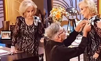 Se filtró un video inédito de Mirtha Legrand antes de salir al aire | Televisión 