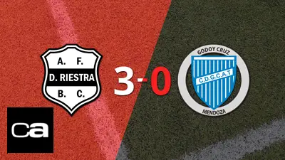 Godoy Cruz sucumbe ante Dep. Riestra en una goleada 3-0 Godoy Cruz sucumbe ante Dep. Riestra en una goleada 3-0