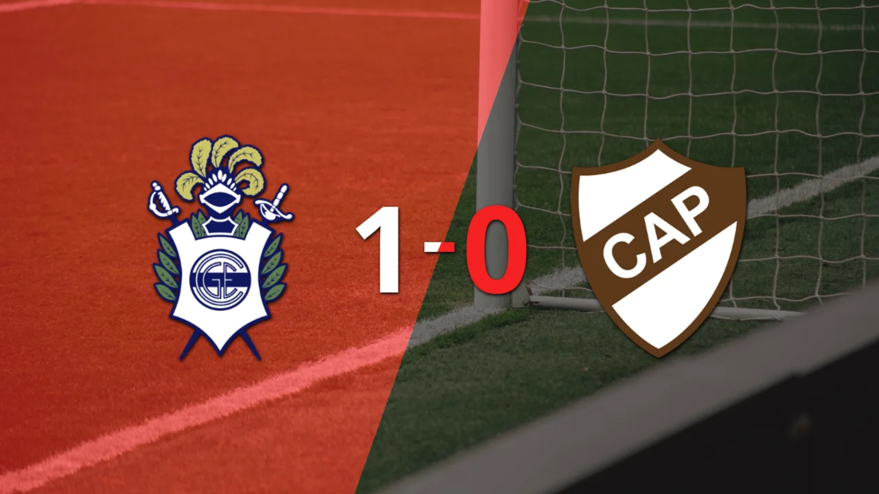 Con un solo gol agónico, Gimnasia derrotó a Platense en el estadio el Bosque