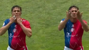 El hijo de "El Cholo" Simeone confirmó una emotiva noticia en pleno partido