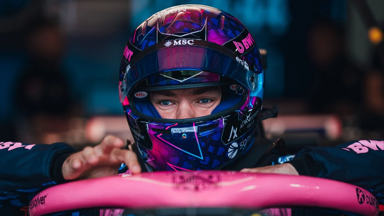 Pierre Gasly en el GP de Miami.