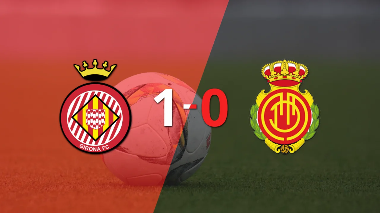 Apretada victoria de Girona frente a Mallorca