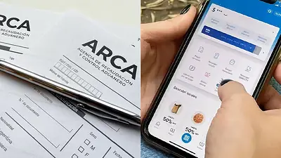 Logo de ARCA y Mercado Pago Logo de ARCA y Mercado Pago