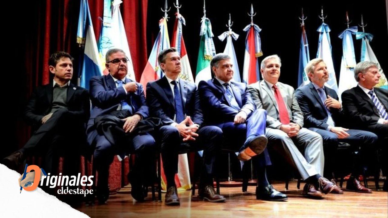 Los gobernadores se muestran juntos contra la motosierra de Milei