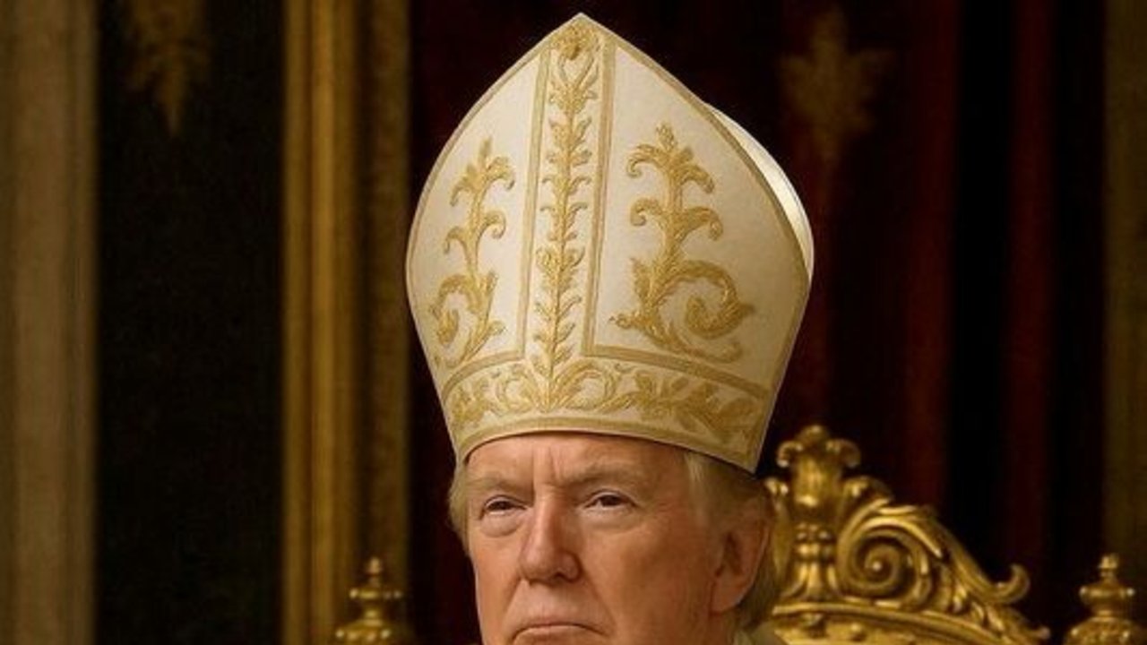 Trump califica de broma su imagen de papa hecha con IA, pero los expertos dicen que no es para reírse