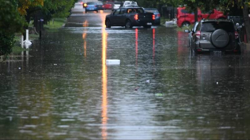 Fuerte temporal azotó a Santa Fe. 