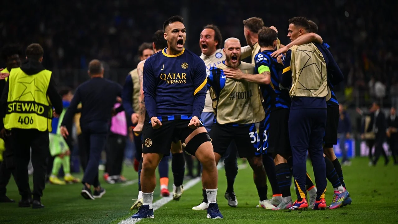 Sonríe Lautaro Martínez: la histórica clasificación del Inter de Milán en Champions