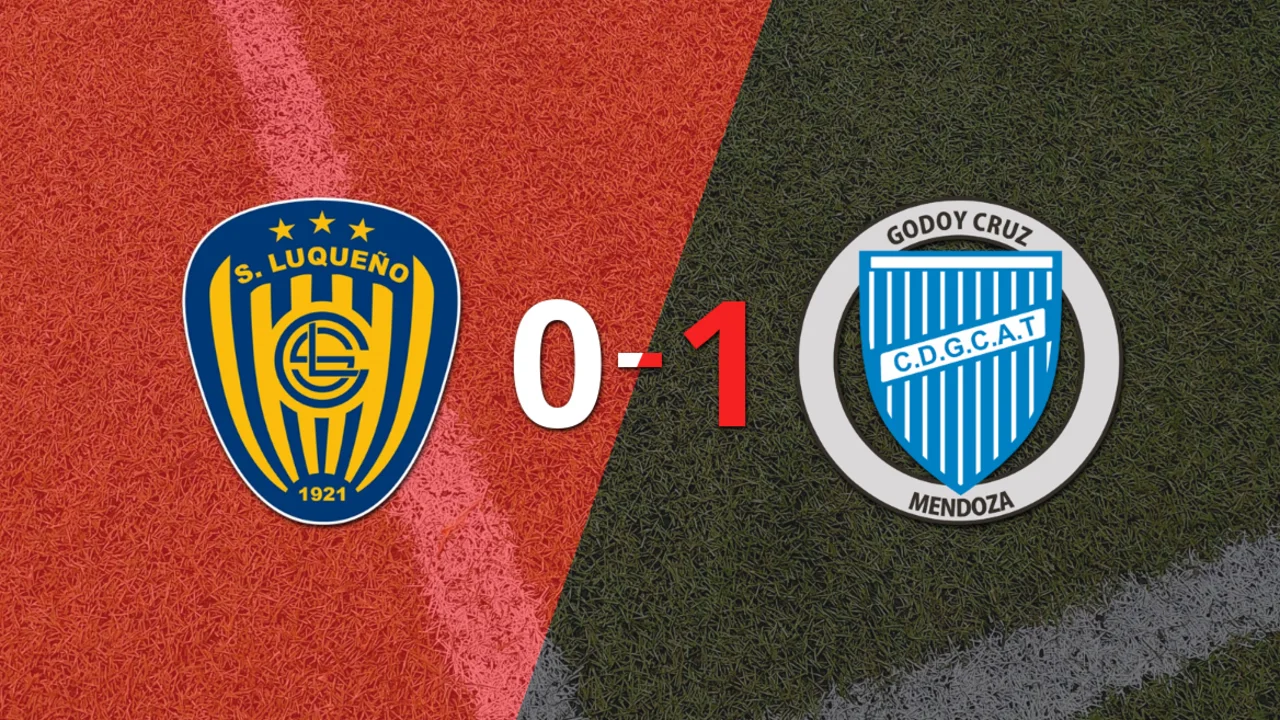 Godoy Cruz ganó por 1-0 a Sportivo Luqueño con el gol de Agustín Auzmendi