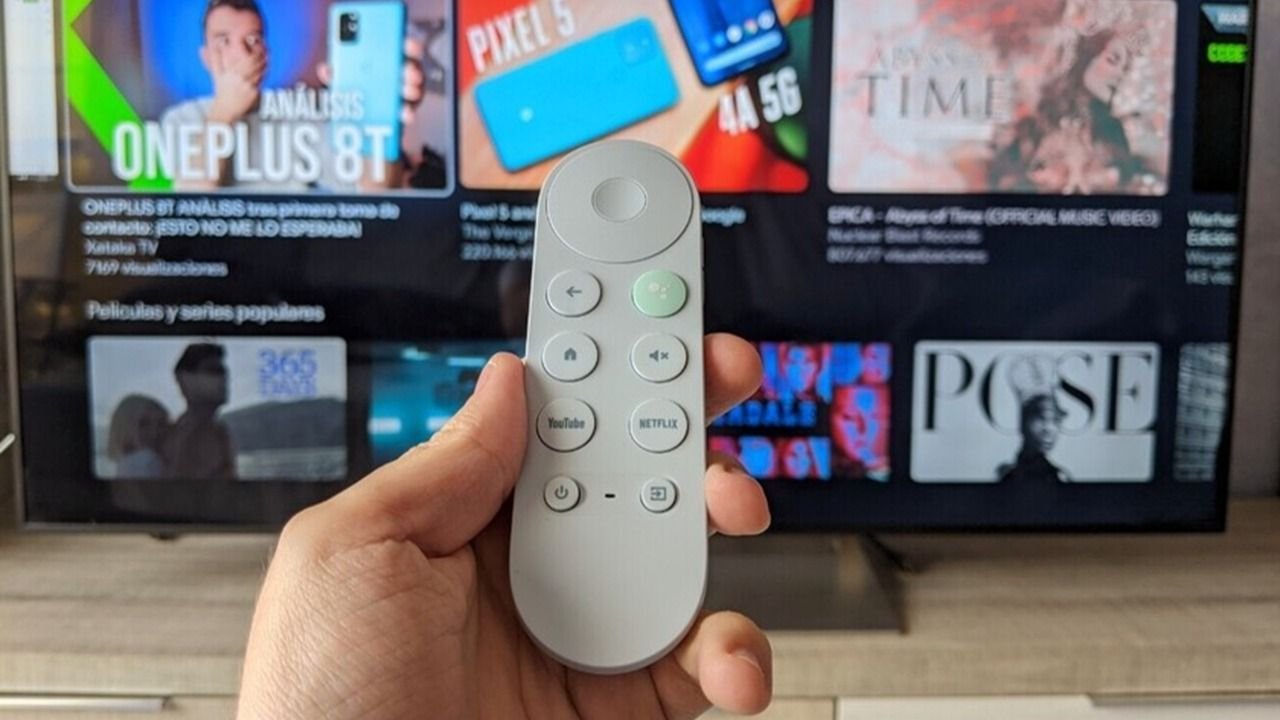 Control remoto del Chromecast