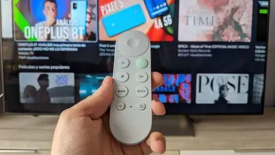 Control remoto del Chromecast Control remoto del Chromecast