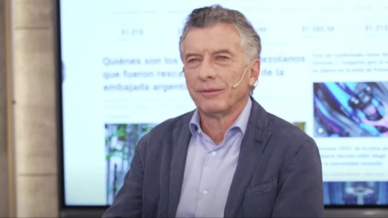 Macri hablaba lento en una entrevista y contó que estaba medicado: "Juliana me dio unas gotas"
