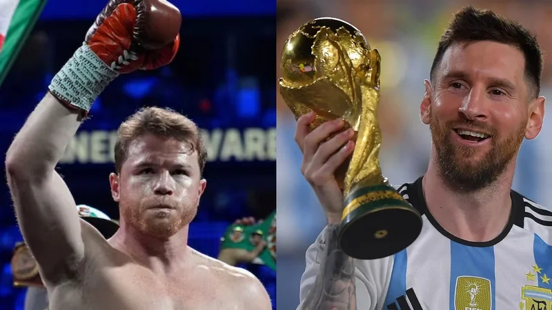 Otra vez Canelo Álvarez contra Messi: el referente del boxeo encendió la polémica