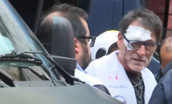 Golpearon e hirieron al padre Paco Olveira en la marcha de los jubilados | Marcha jubilados
