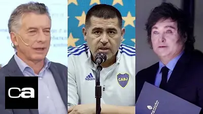Boca Juniors, Juan Román Riquelme, Gabriel Anello, Mauricio Macri. Boca Juniors, Juan Román Riquelme, Gabriel Anello, Mauricio Macri.
