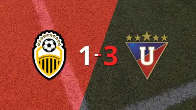 Liga de Quito superó a Táchira con dos tantos de Alex Arce Liga de Quito superó a Táchira con dos tantos de Alex Arce