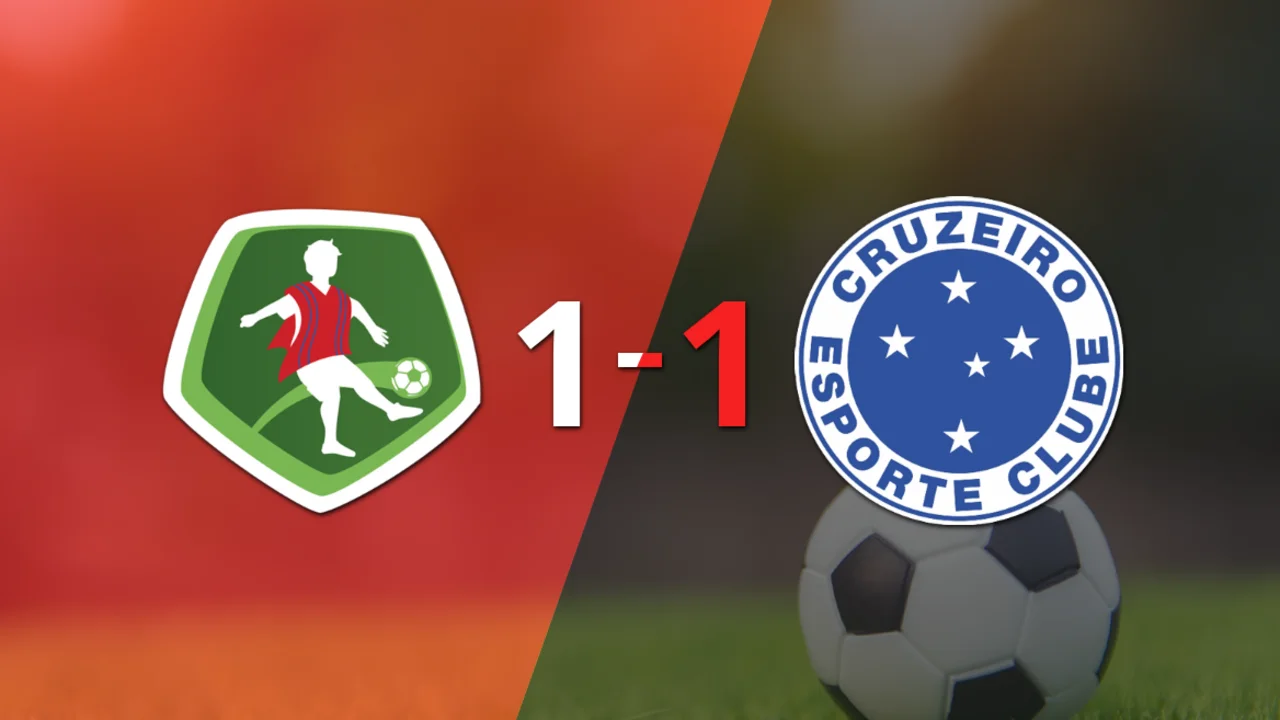 Empate a uno entre Mushuc Runa y Cruzeiro