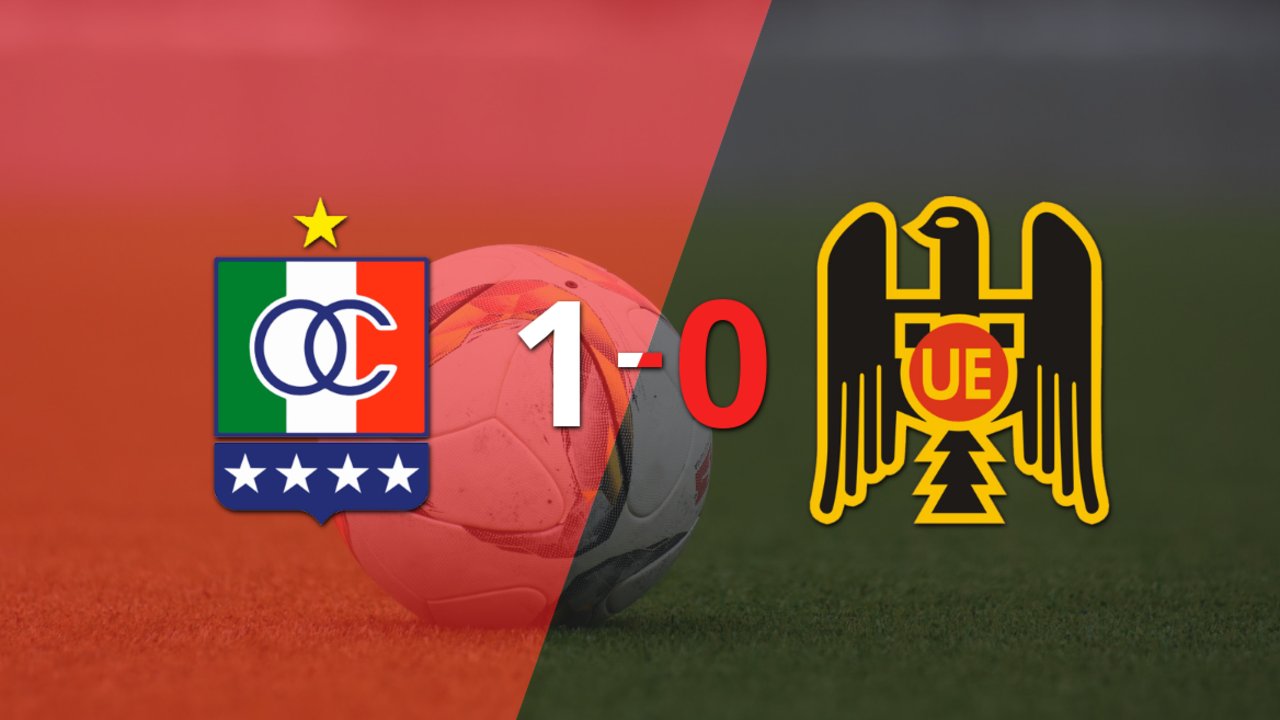 Once Caldas venció a Unión Española 1 a 0 en el estadio Palogrande