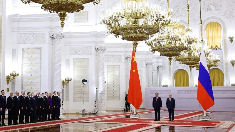 Putin y Xi se presentan como defensores del orden mundial en las conversaciones del Kremlin