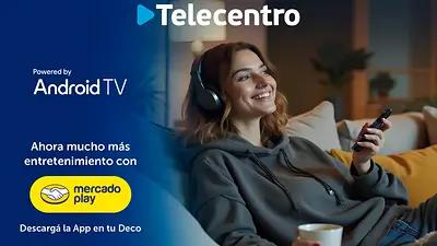 Más entretenimiento: Mercado Play ya está disponible en el Deco 4K con Android TV de Telecentro Más entretenimiento: Mercado Play ya está disponible en el Deco 4K con Android TV de Telecentro