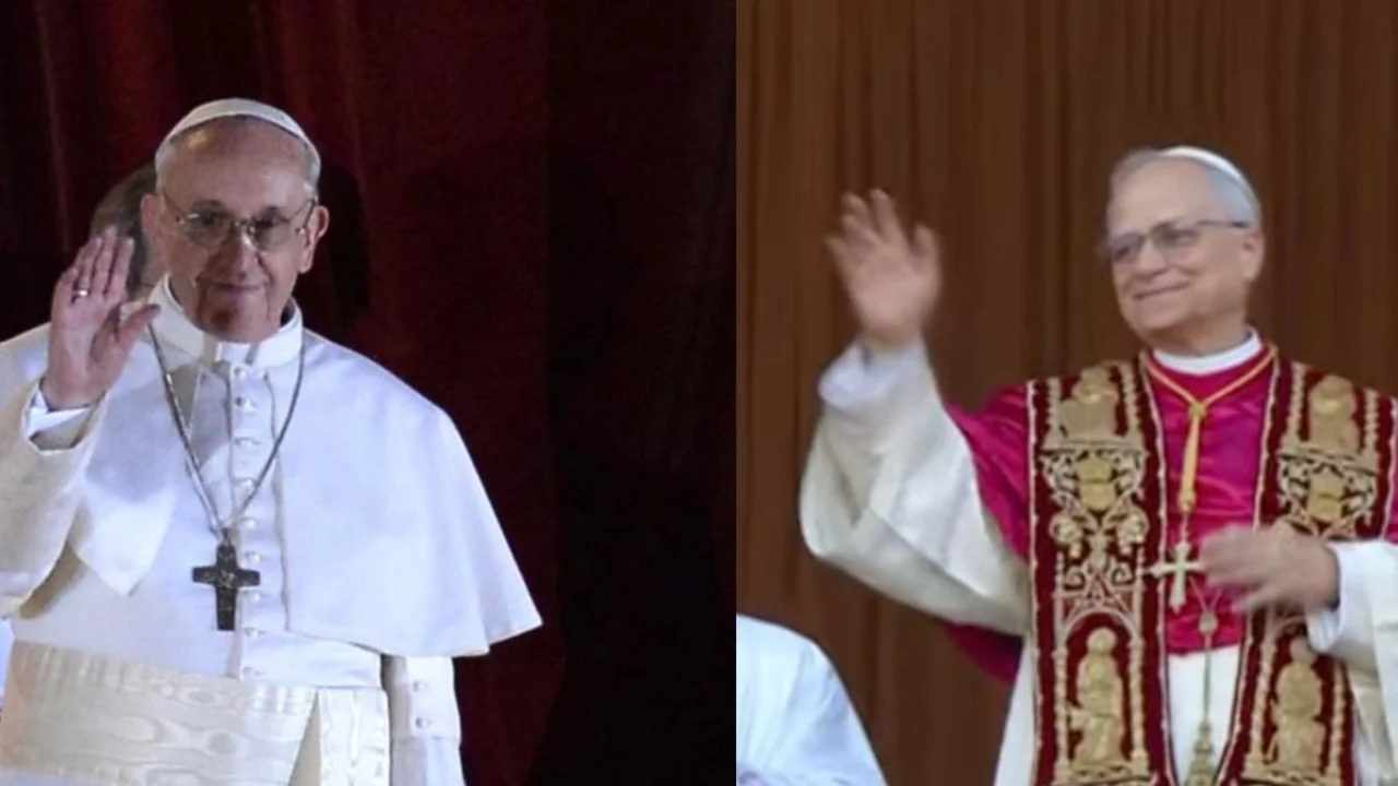 Papa León XIV, Papa Francisco.
