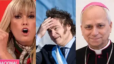 Viviana Canosa. Javier Milei. Robert Prevost. Viviana Canosa. Javier Milei. Robert Prevost.