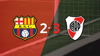 ¡Partidazo! River Plate le ganó 3-2 a Barcelona ¡Partidazo! River Plate le ganó 3-2 a Barcelona