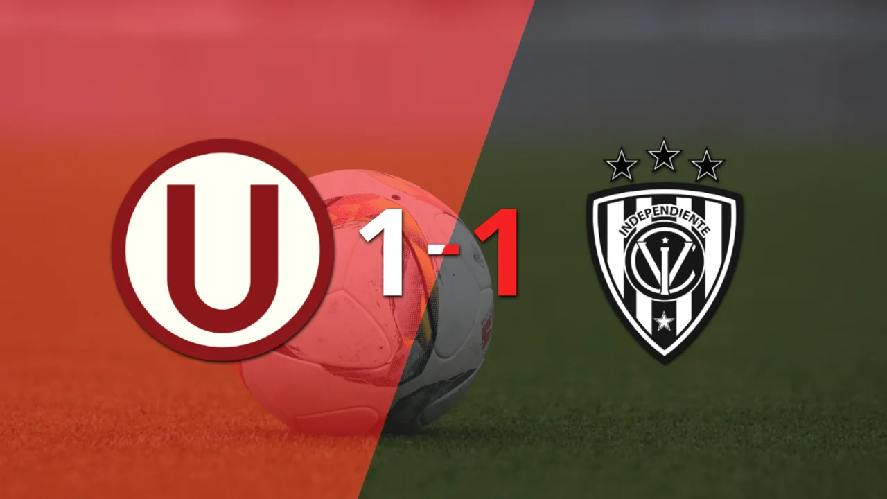 Universitario e Independiente del Valle igualaron 1 a 1