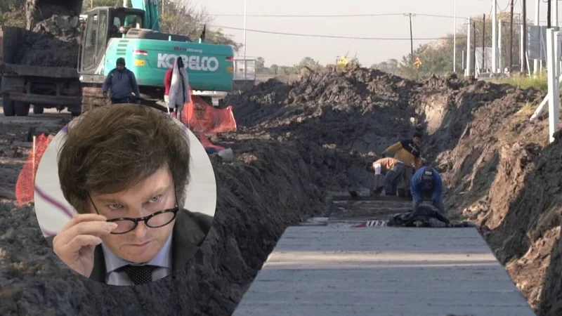 Tras el temporal, la paralización a la obra pública de Milei complica la situación en Formosa