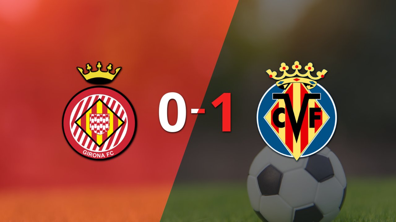 Con gol agónico, Villarreal logró la victoria por 1 a 0 ante Girona