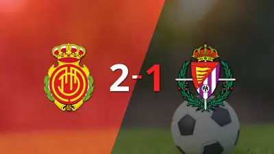 Mallorca voltea el marcador y triunfa 2 a 1 ante Valladolid Mallorca voltea el marcador y triunfa 2 a 1 ante Valladolid