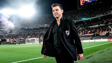 Sonríe Gallardo en River por lo que pasó con dos figuras del plantel antes de jugar vs. Barracas