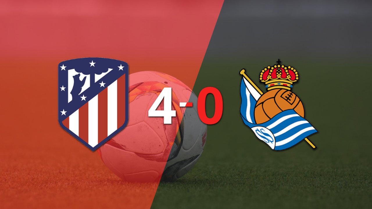 Alexander Sorloth lleva a Atlético de Madrid a la victoria con un póker contra Real Sociedad