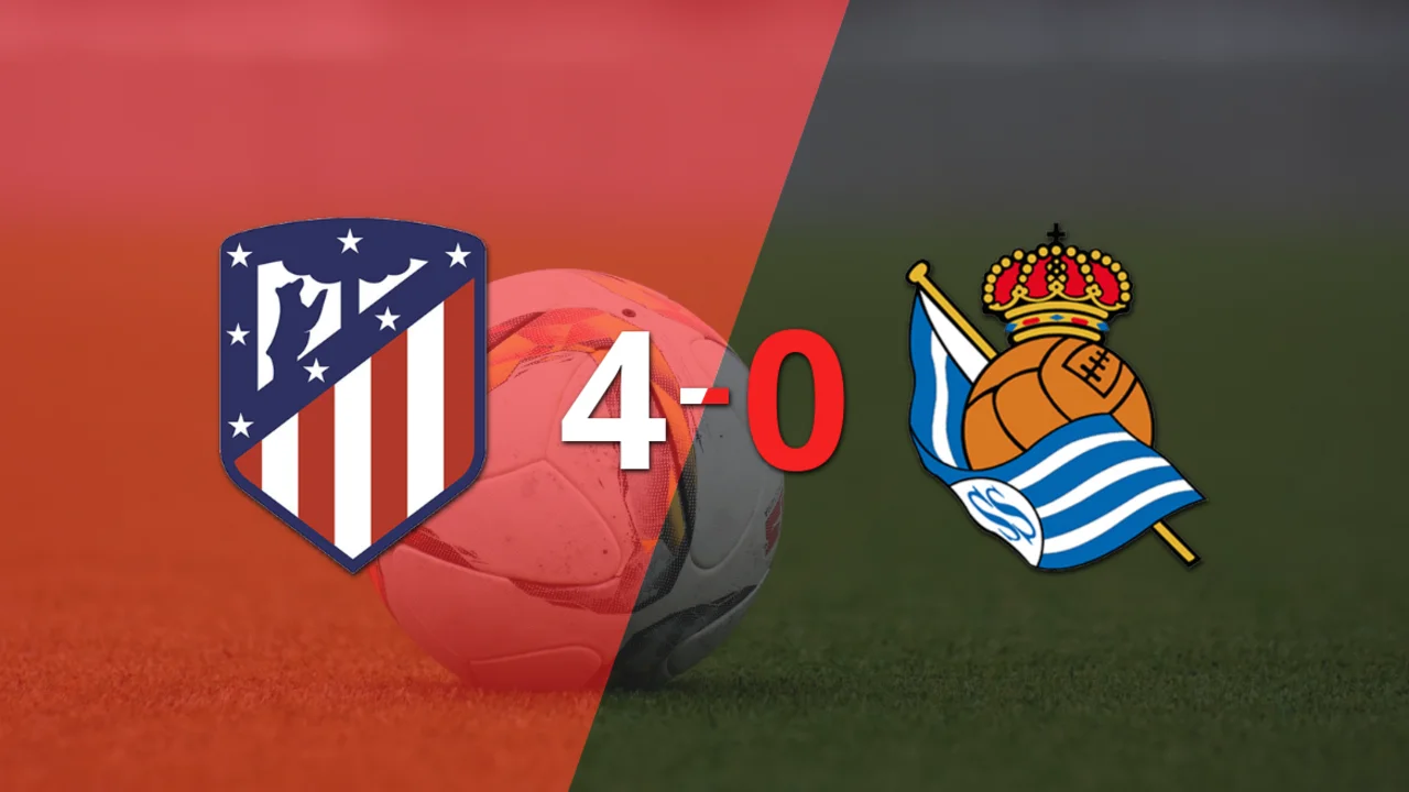 Alexander Sorloth lleva a Atlético de Madrid a la victoria con un póker contra Real Sociedad