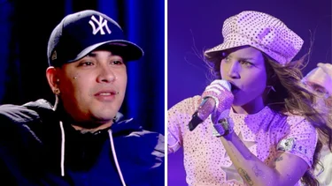Callejero Fino reveló que tuvo una pelea por su canción con Emilia Mernes