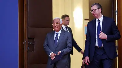 El presidente de Serbia dice que quiere entrar en la UE, pese a su visita a Moscú El presidente de Serbia dice que quiere entrar en la UE, pese a su visita a Moscú