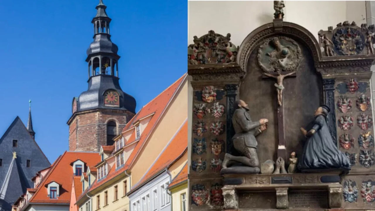 Cuál fue el descubrimiento que hicieron dentro de una estatua en una iglesia de Alemania. Tesoro escondido en la estatua de la iglesia de Alemania.