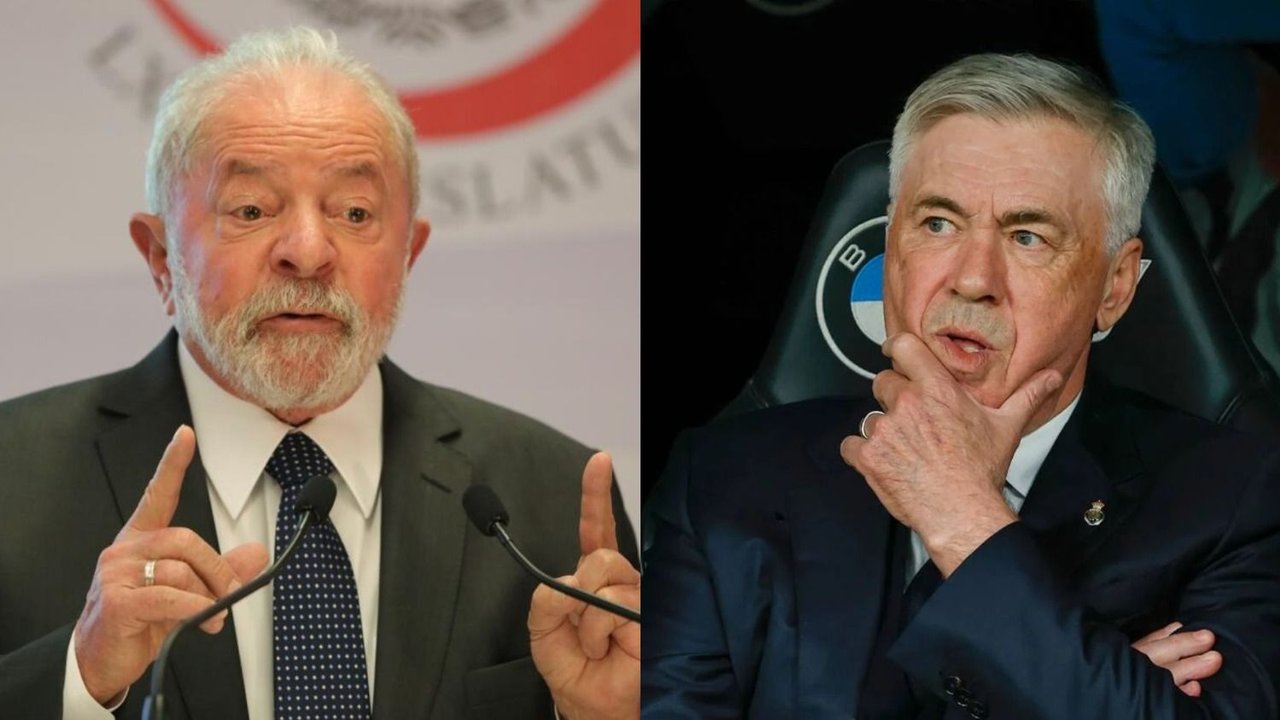 Selección de Brasil, Carlo Ancelotti, Lula da Silva.