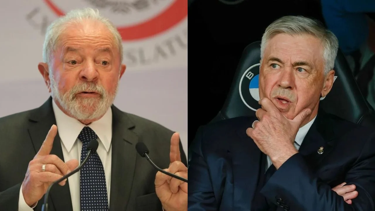 Selección de Brasil, Carlo Ancelotti, Lula da Silva.