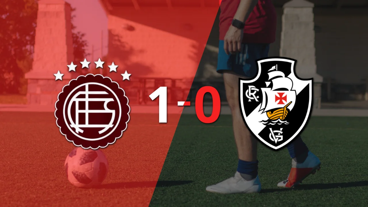 A Lanús le alcanzó con un gol para derrotar a Vasco da Gama en el estadio la Fortaleza